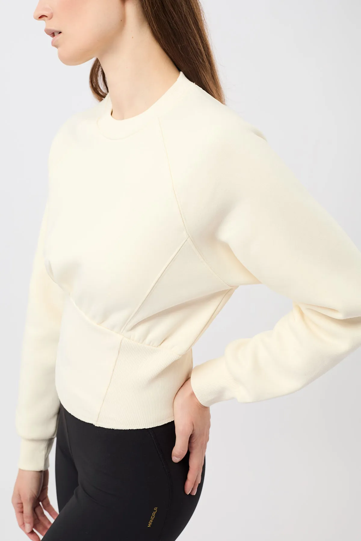 Cropped Sweater (Vanilla)