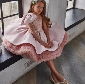 Cute Knee Length Princess Dress