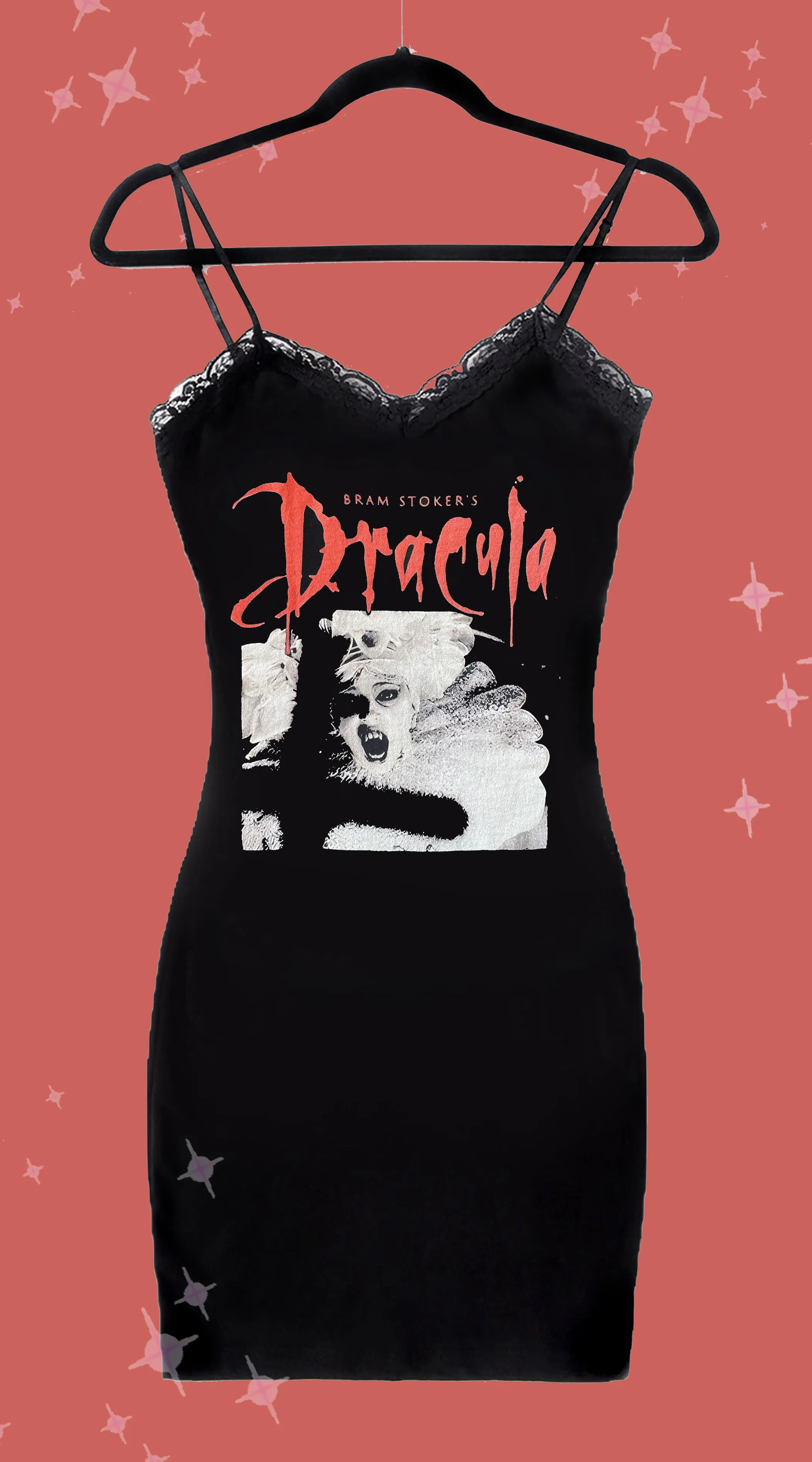 Dracula (Lucy) Lace Strap Dress