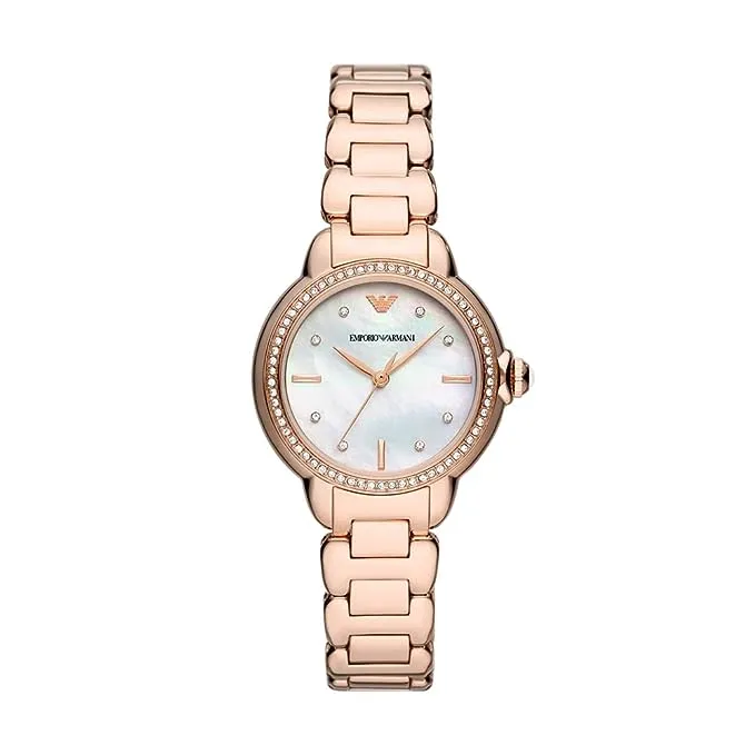 Emporio Armani Analog White Dial Women's Watch AR11523