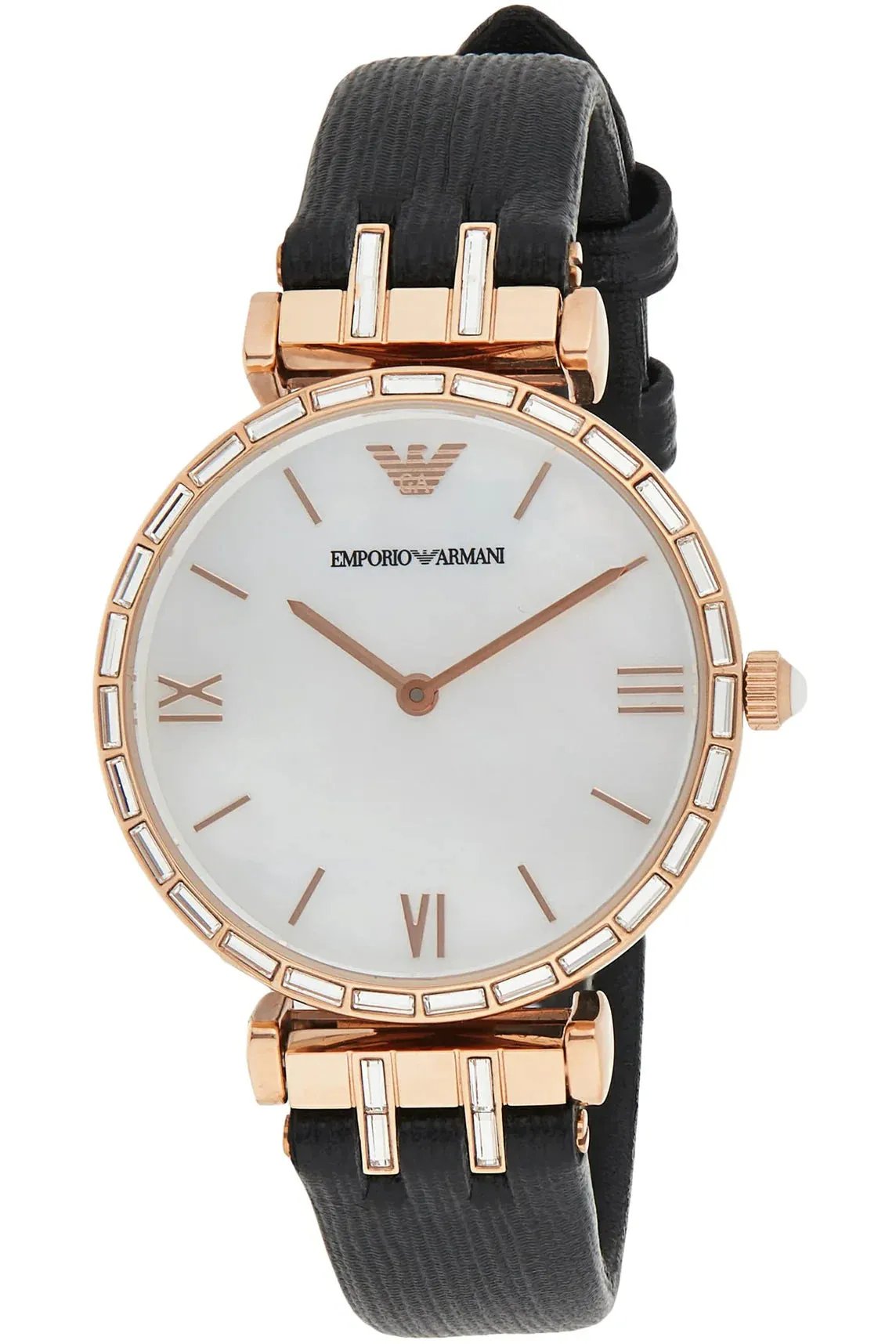 Emporio Armani Women’s Analog Mother of Pearl Dial 32mm Watch AR11295