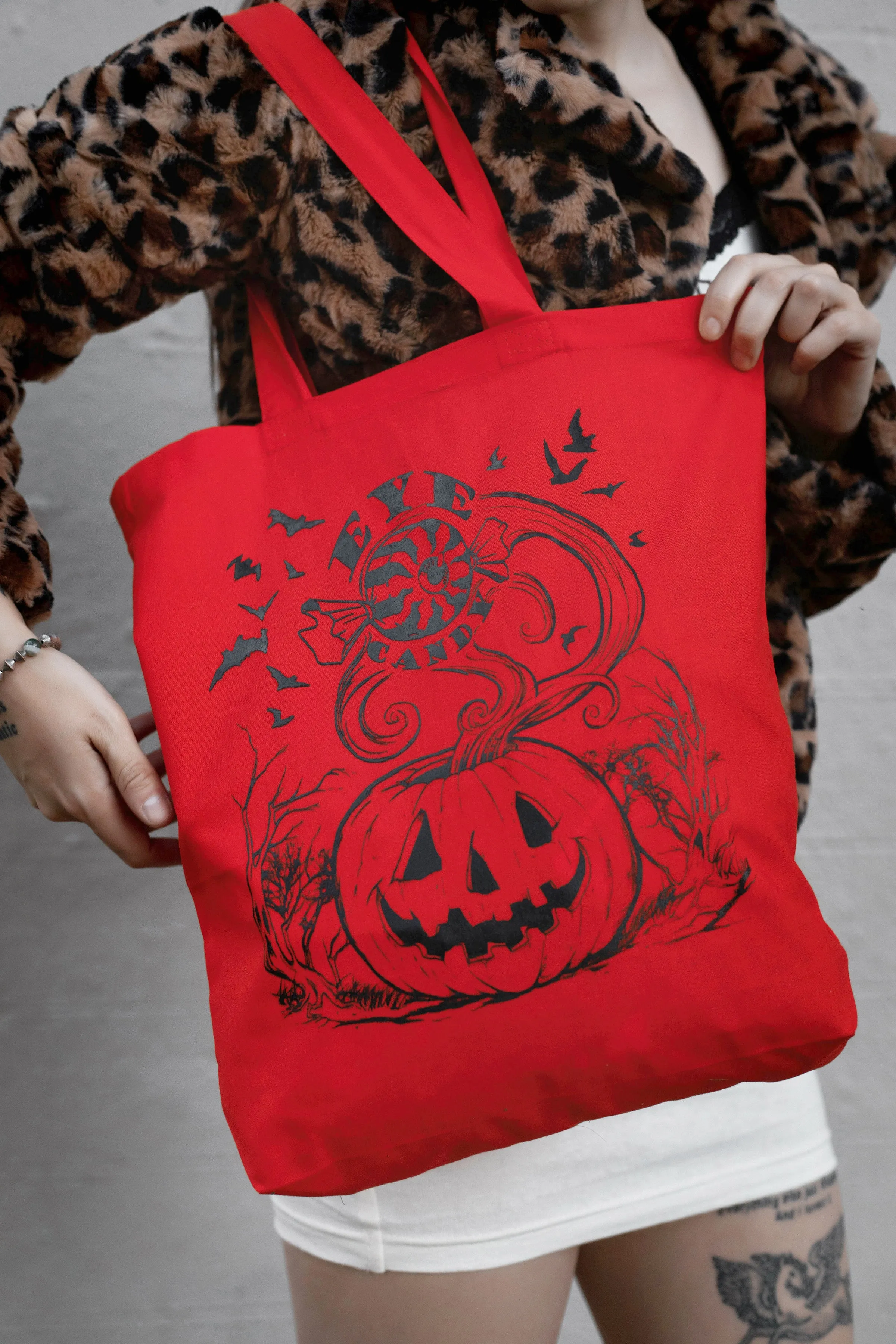 Eyecandy Spooky Tote Bag