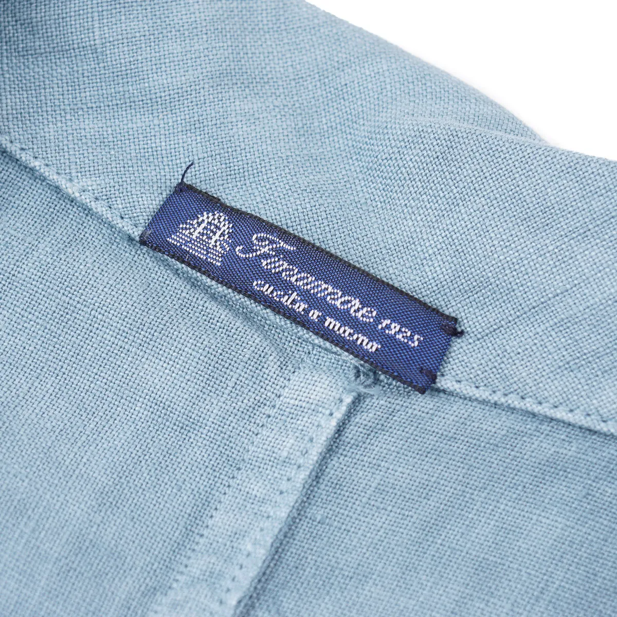 Finamore Unlined Linen Field Jacket