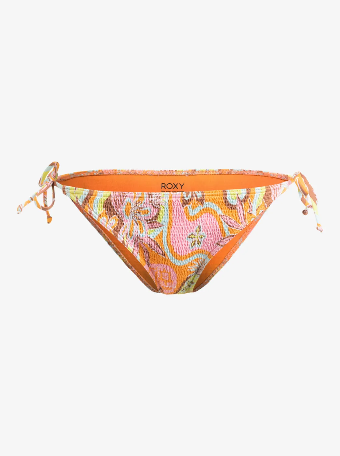 Floraldelic Bikini Bottoms - Mock Orange Roxy Delic