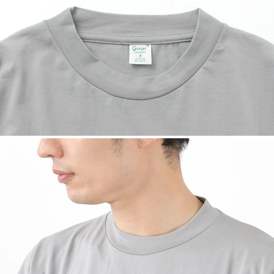 GICIPI / BACCALA Crew Neck Relaxed Fit Long Sleeve T-Shirt