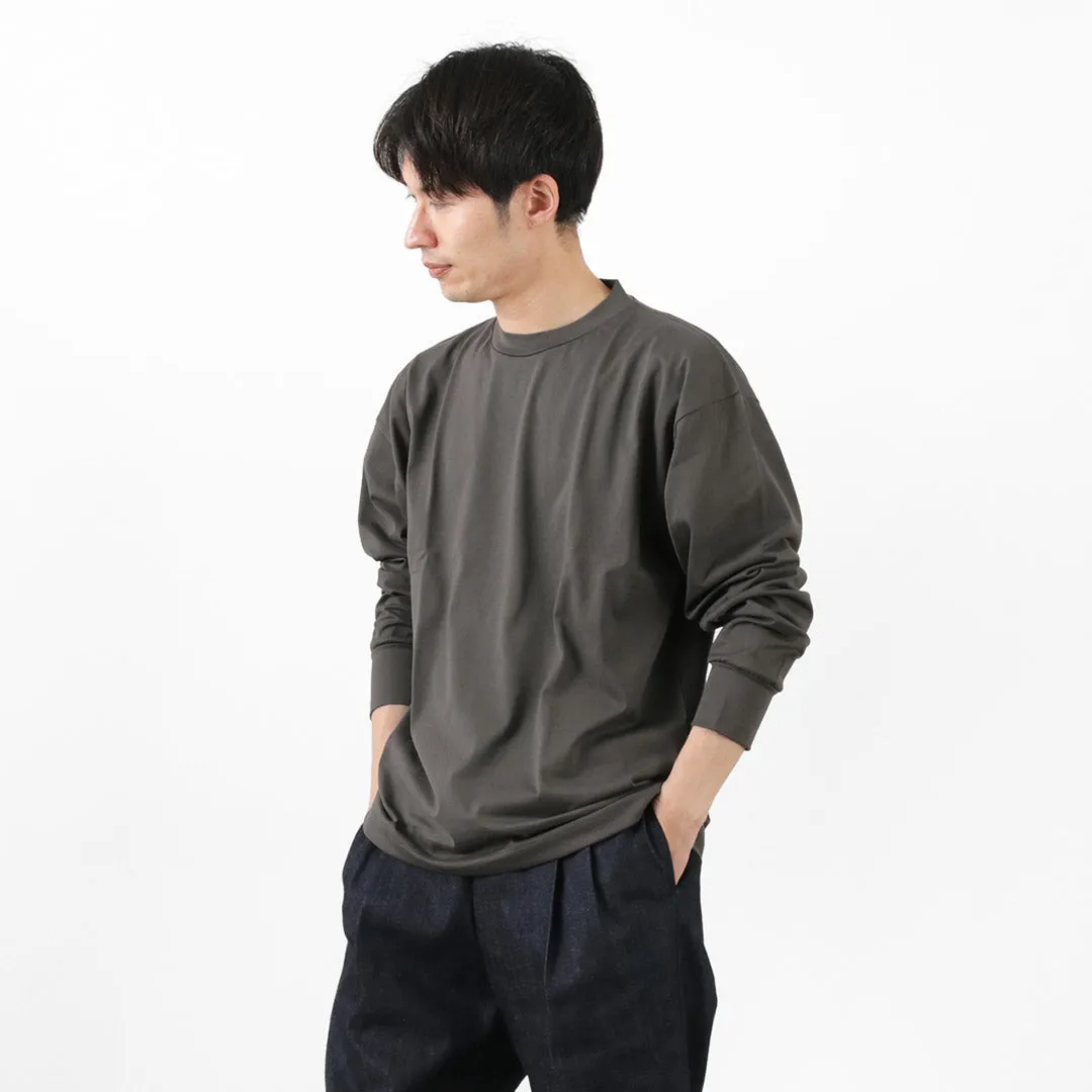 GICIPI / BACCALA Crew Neck Relaxed Fit Long Sleeve T-Shirt