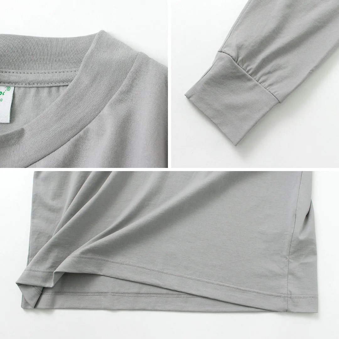 GICIPI / BACCALA Crew Neck Relaxed Fit Long Sleeve T-Shirt