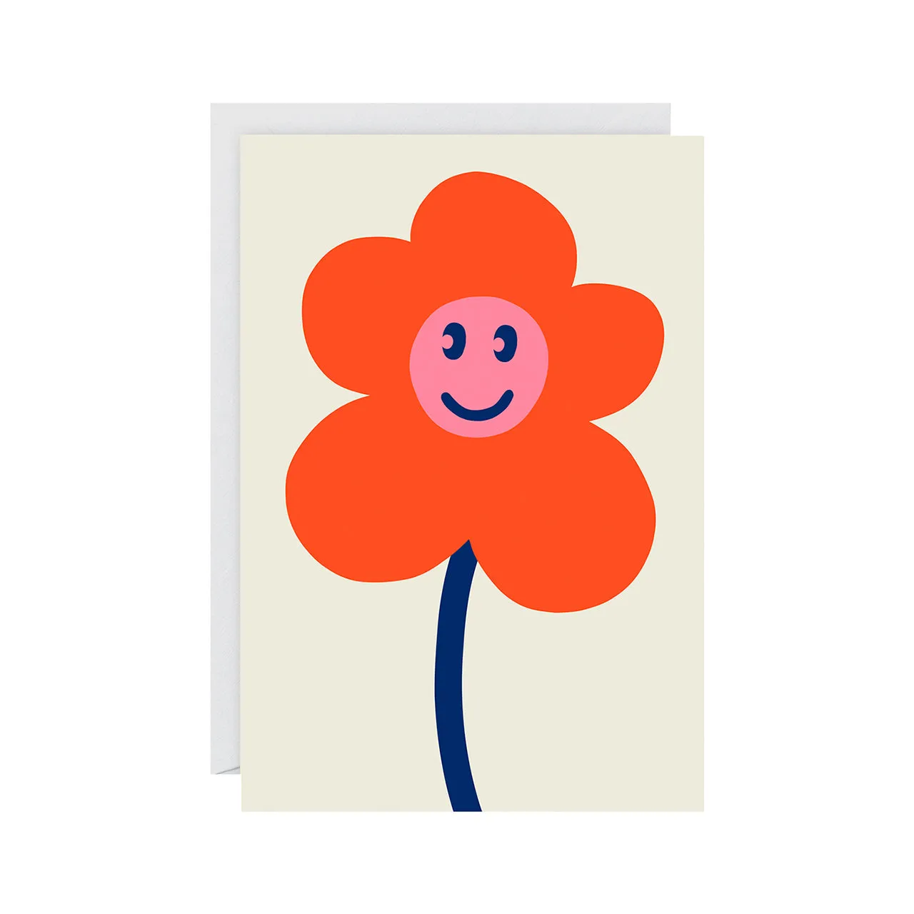 Happy Flower Greeting Card