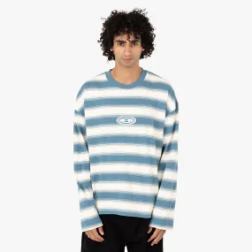 Honor The Gift 1988 Stripe Long Sleeve T-shirt / Cream