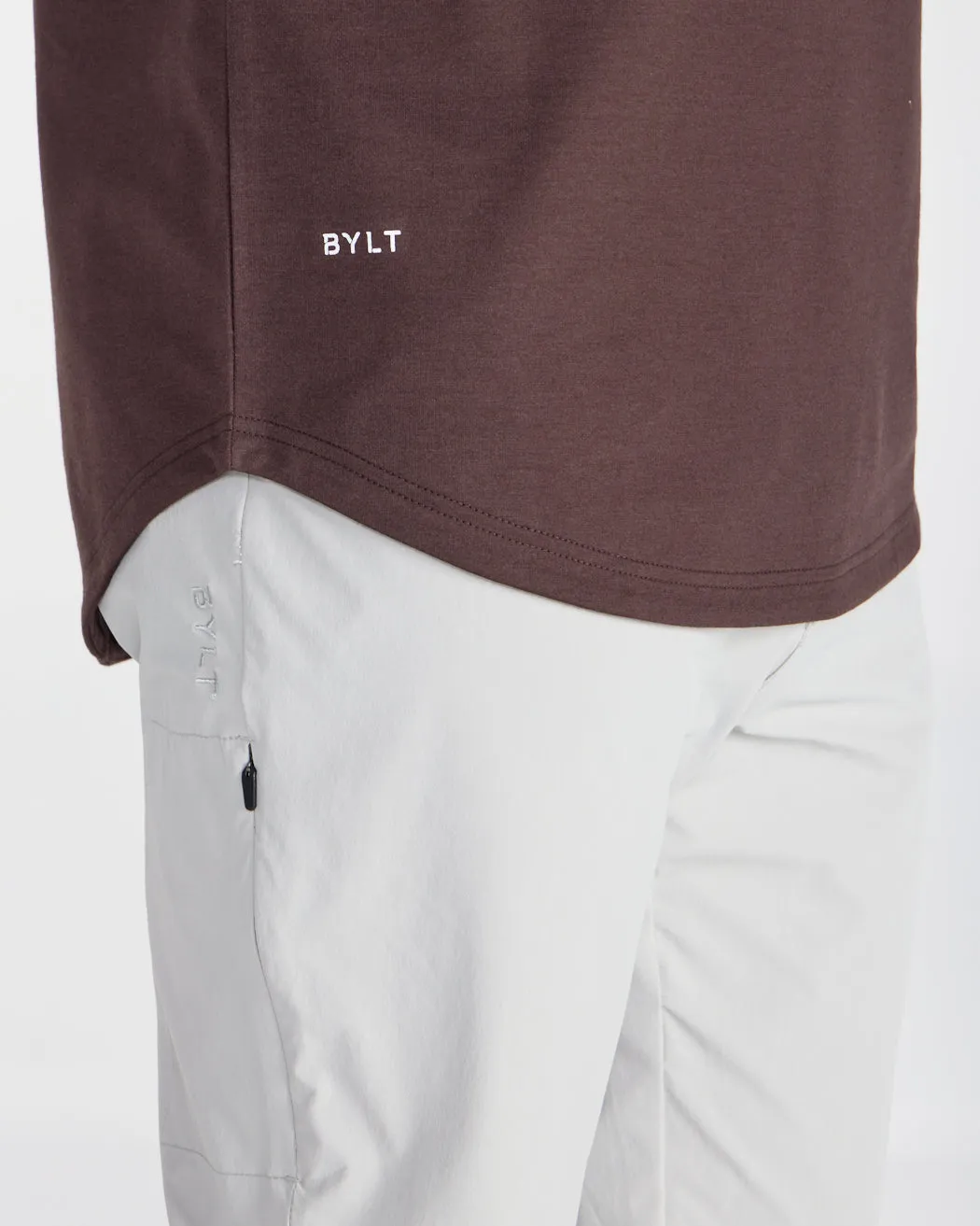 Hooded Drop-Cut Long Sleeve