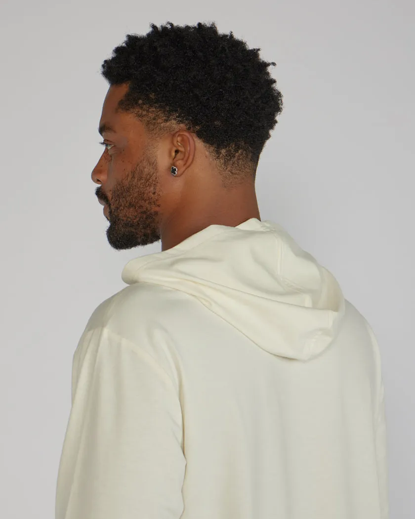 Hooded Drop-Cut Long Sleeve