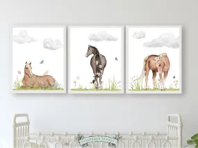 Horse Nursery Prints - Set 2