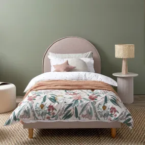 Imogen Single Bed - Dusty Pink