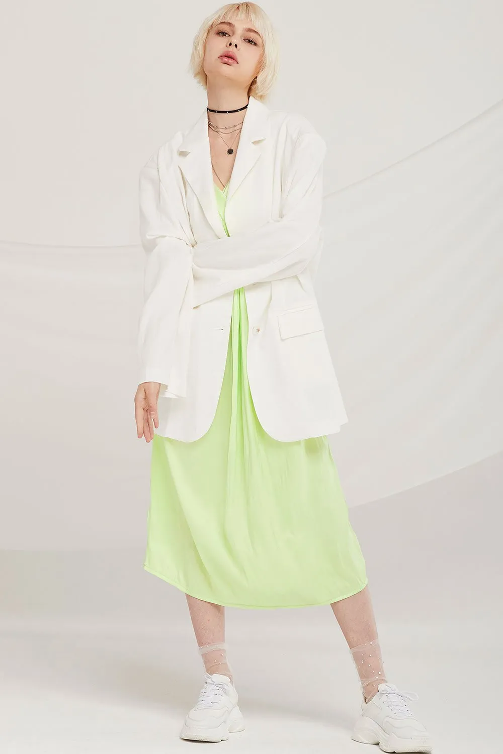 Iris Oversized Linen Jacket