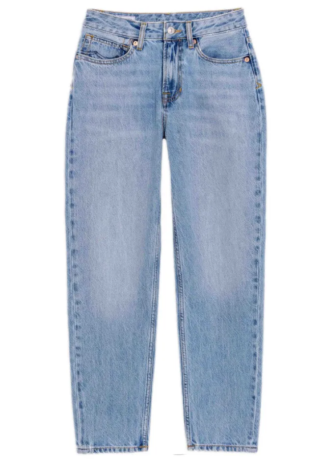 KINGS OF INDIGO Caroline cropped jeans blue reef super light used women