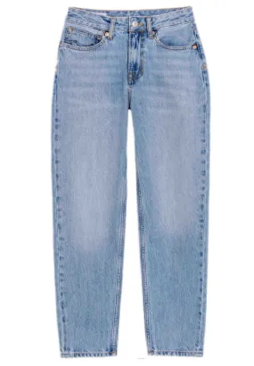 KINGS OF INDIGO Caroline cropped jeans blue reef super light used women