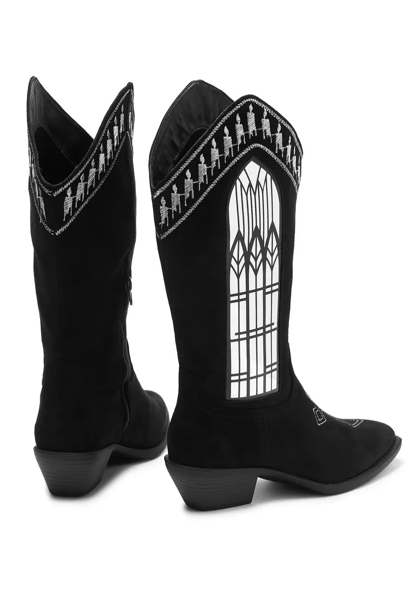 Koi Footwear - Broken Confessions Cowboy Black - Girl Shoes