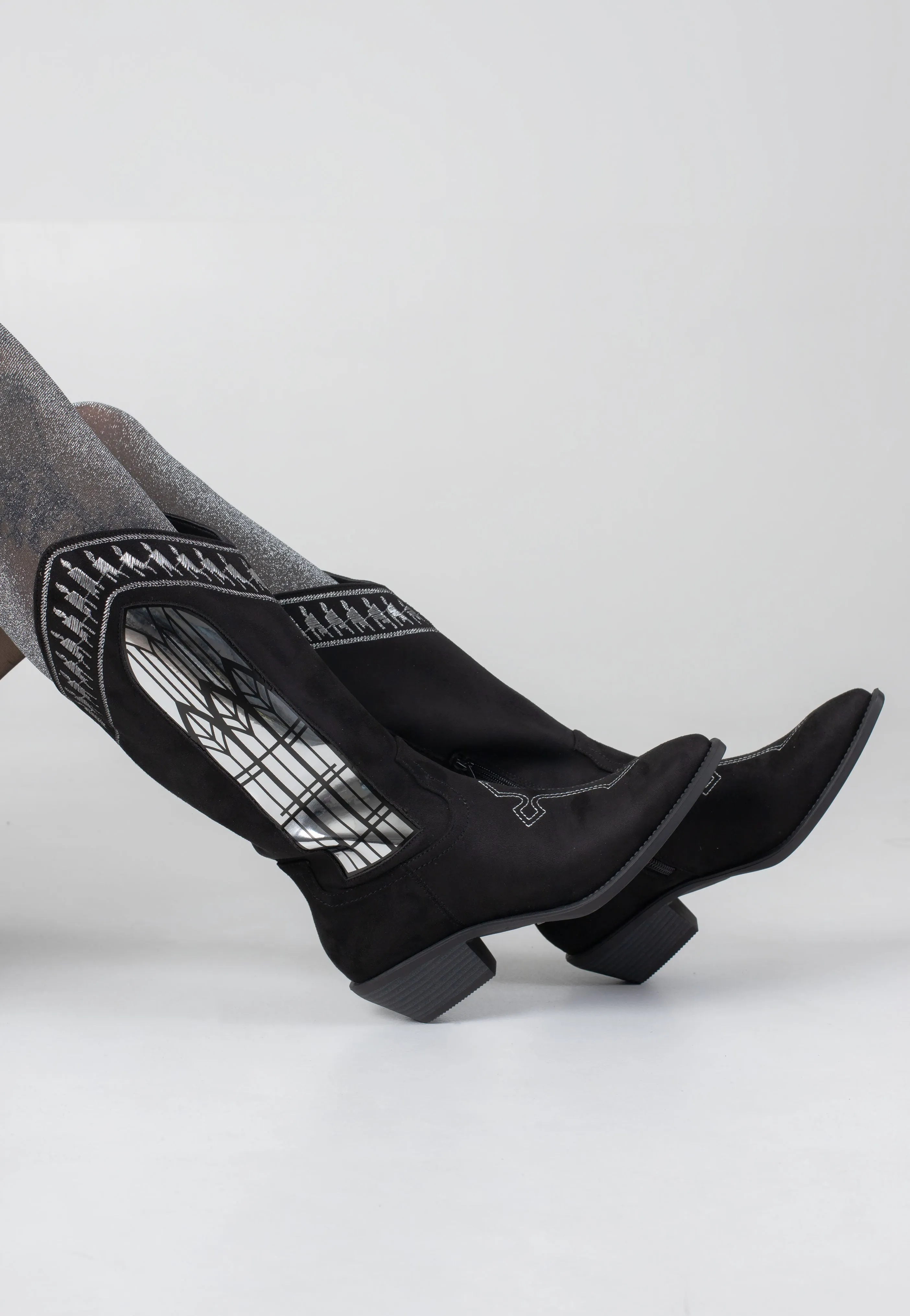 Koi Footwear - Broken Confessions Cowboy Black - Girl Shoes