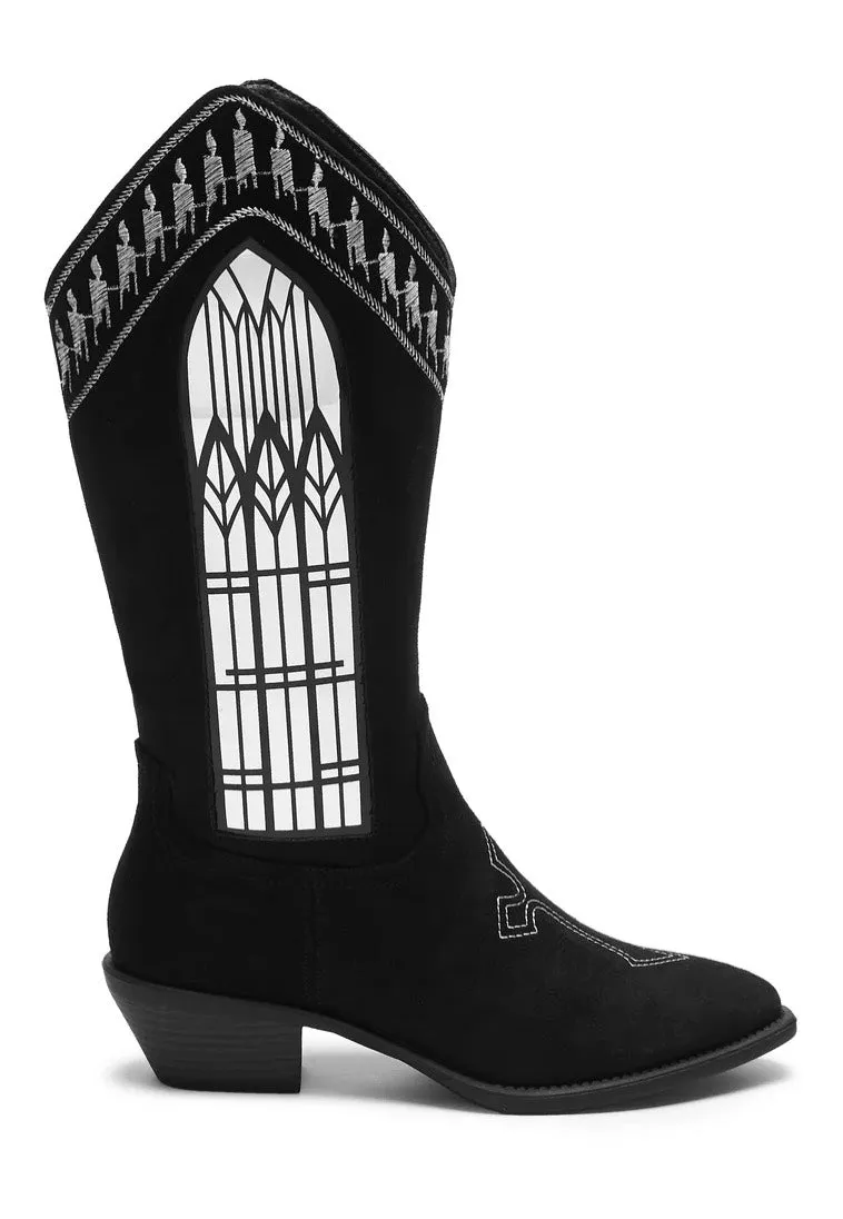 Koi Footwear - Broken Confessions Cowboy Black - Girl Shoes