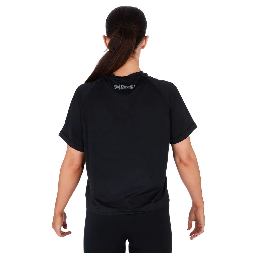 Ladies Fusion Dry Fit T-Shirt - Black