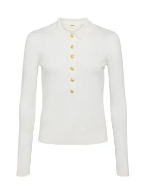 L'AGENCE STERLING COLLARED SWEATER