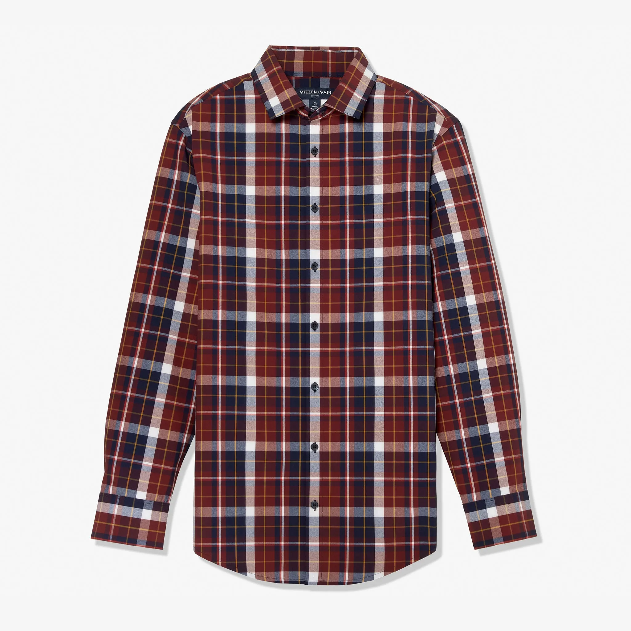 Large Burgundy Plaid