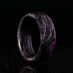 Lavender Burl Carbon Fiber Ring