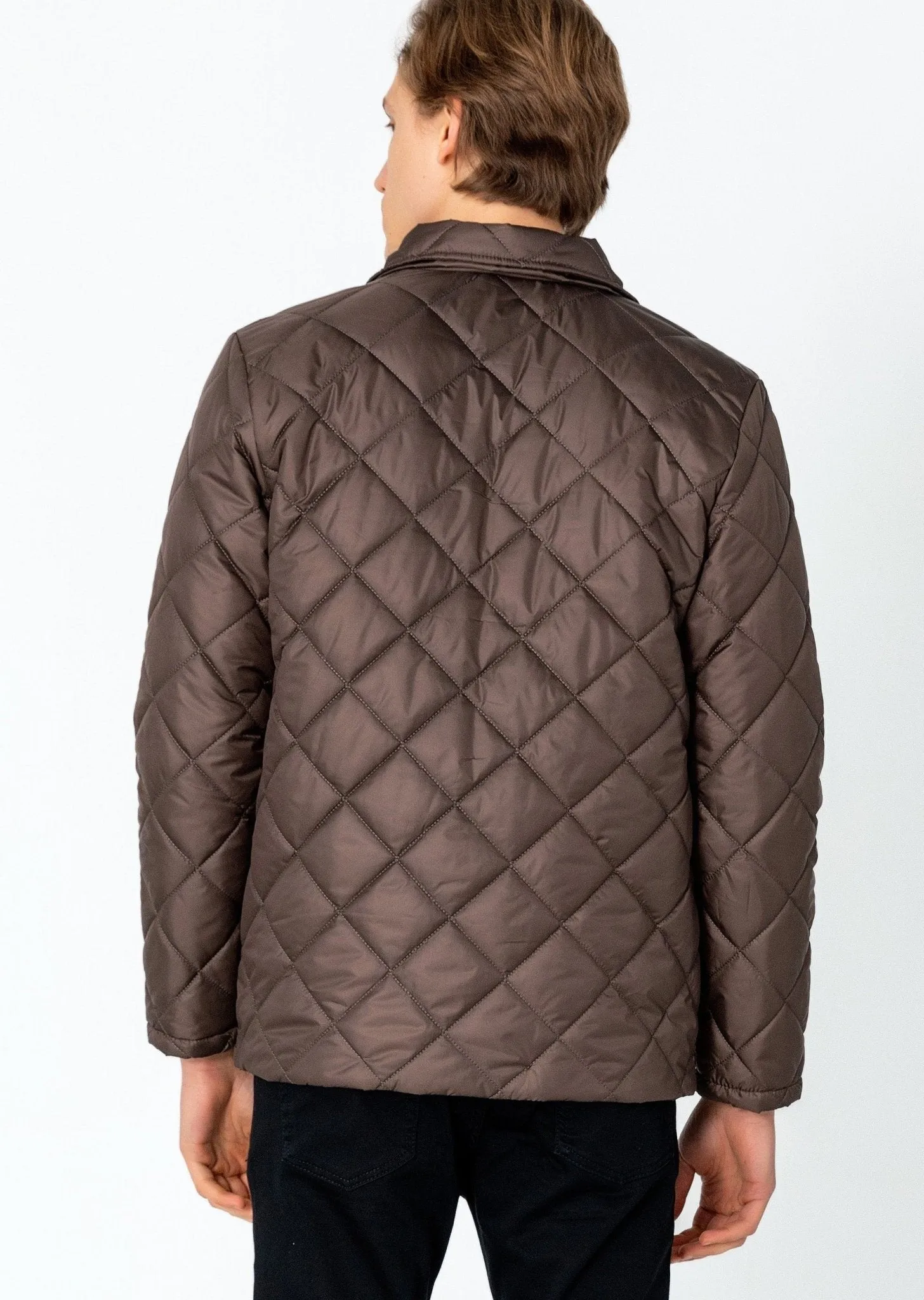 Light Padded Zipper Closure Jacket - Vizon