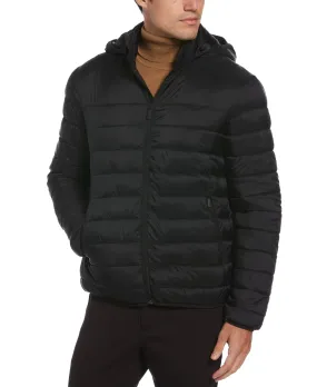 Lightweight Hooded Puffer Jacket