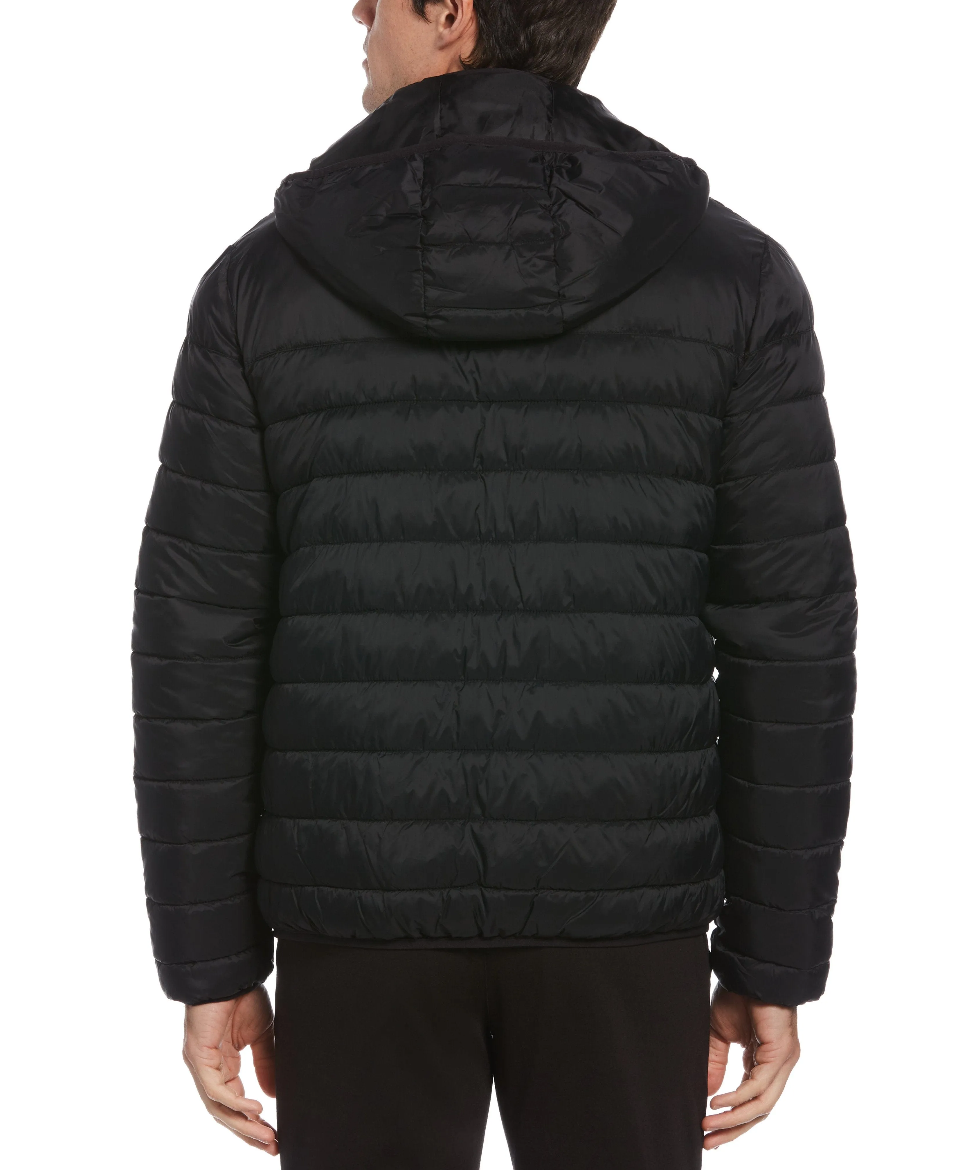 Lightweight Hooded Puffer Jacket