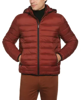 Lightweight Hooded Puffer Jacket