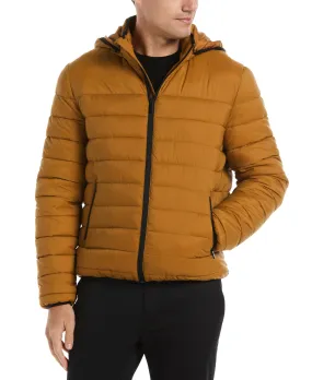 Lightweight Hooded Puffer Jacket