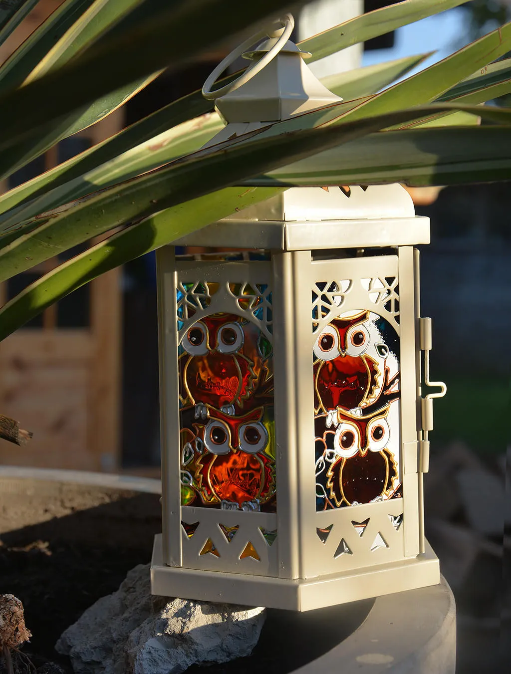 Little Owls Candle Lantern