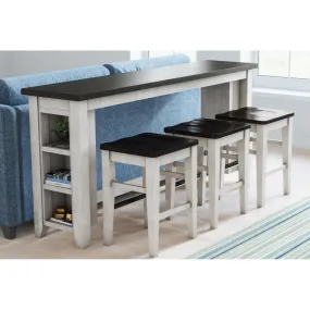 Loft Study Hall 4-Pc Console Dining Set