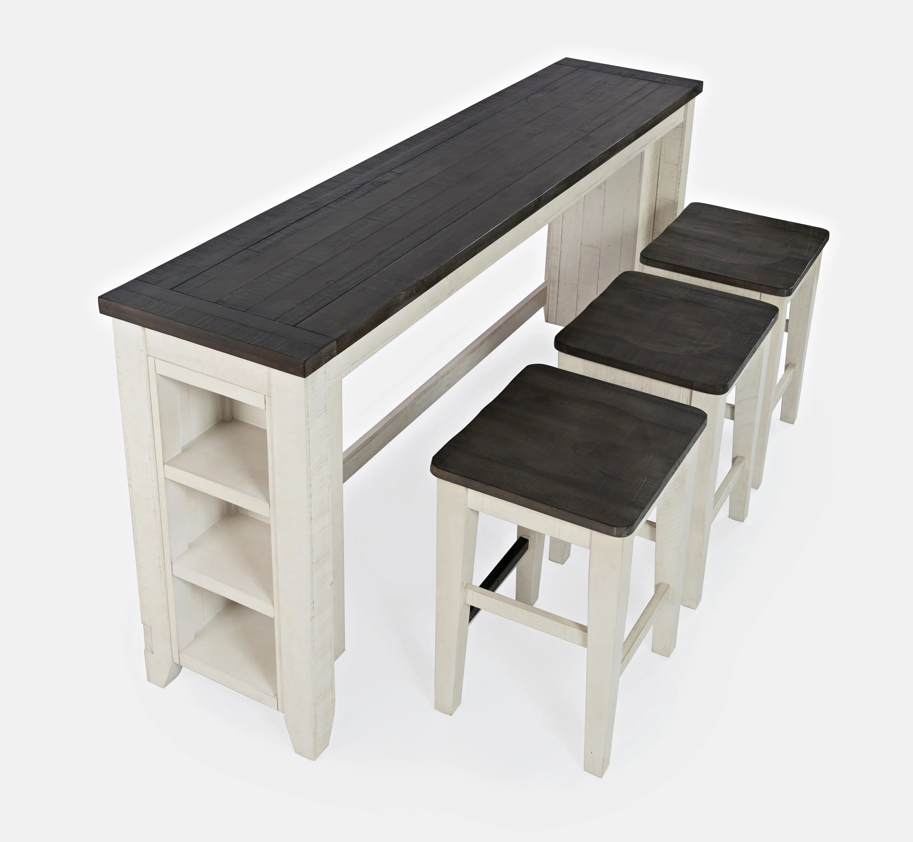 Loft Study Hall 4-Pc Console Dining Set