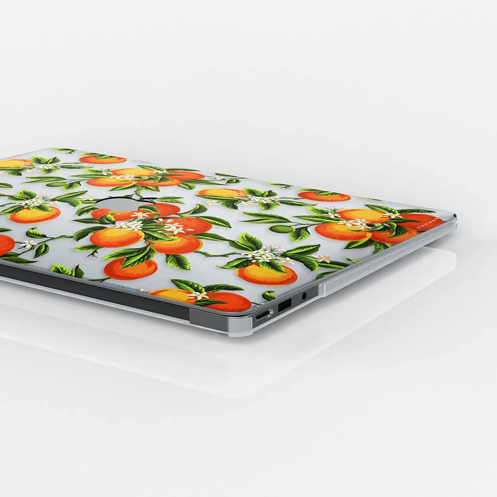 Macbook Case - Oranges On A Branch Mandarin Tree Tangerine