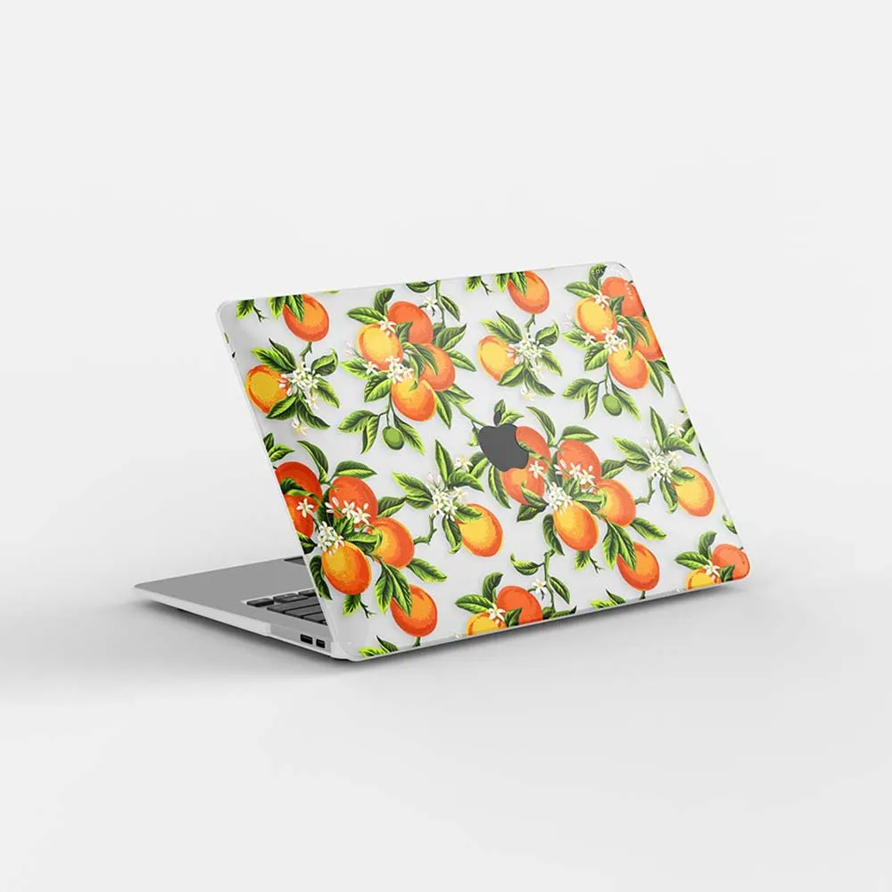 Macbook Case - Oranges On A Branch Mandarin Tree Tangerine