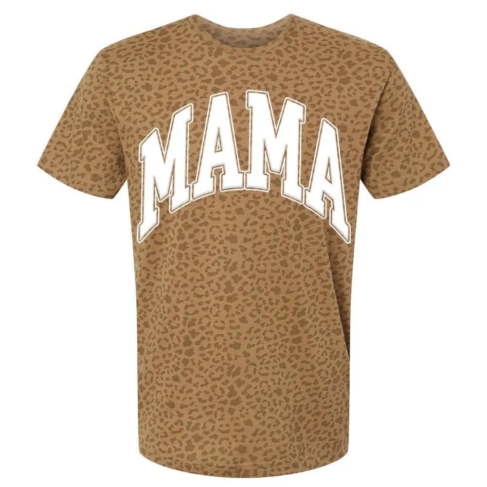 'Mama' PUFF Pattern T-Shirt