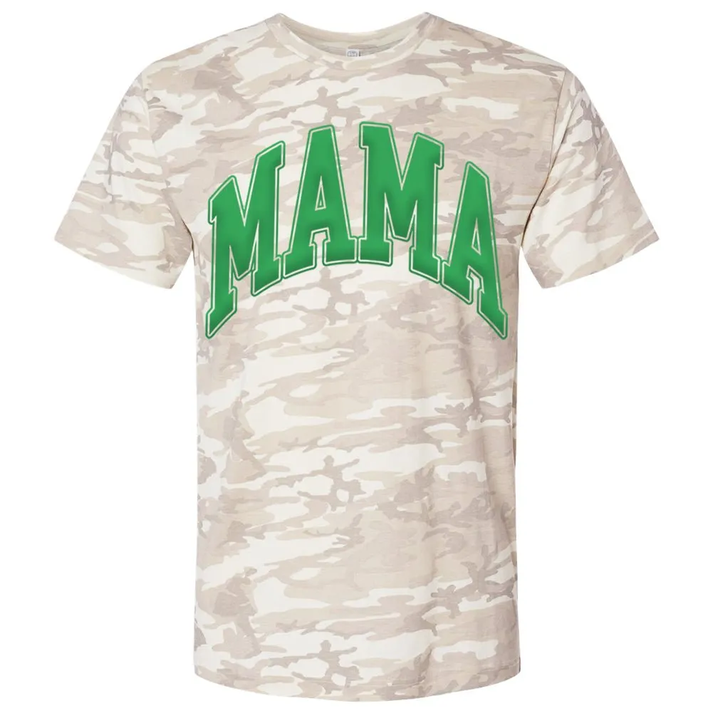 'Mama' PUFF Pattern T-Shirt