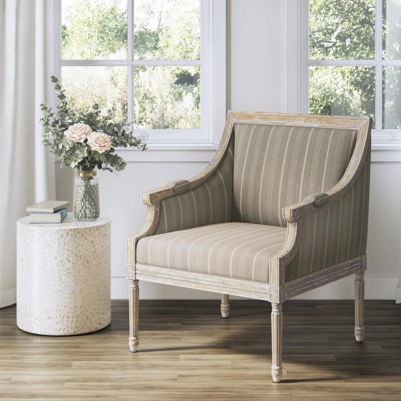 Mckenna Accent Chair Taupe