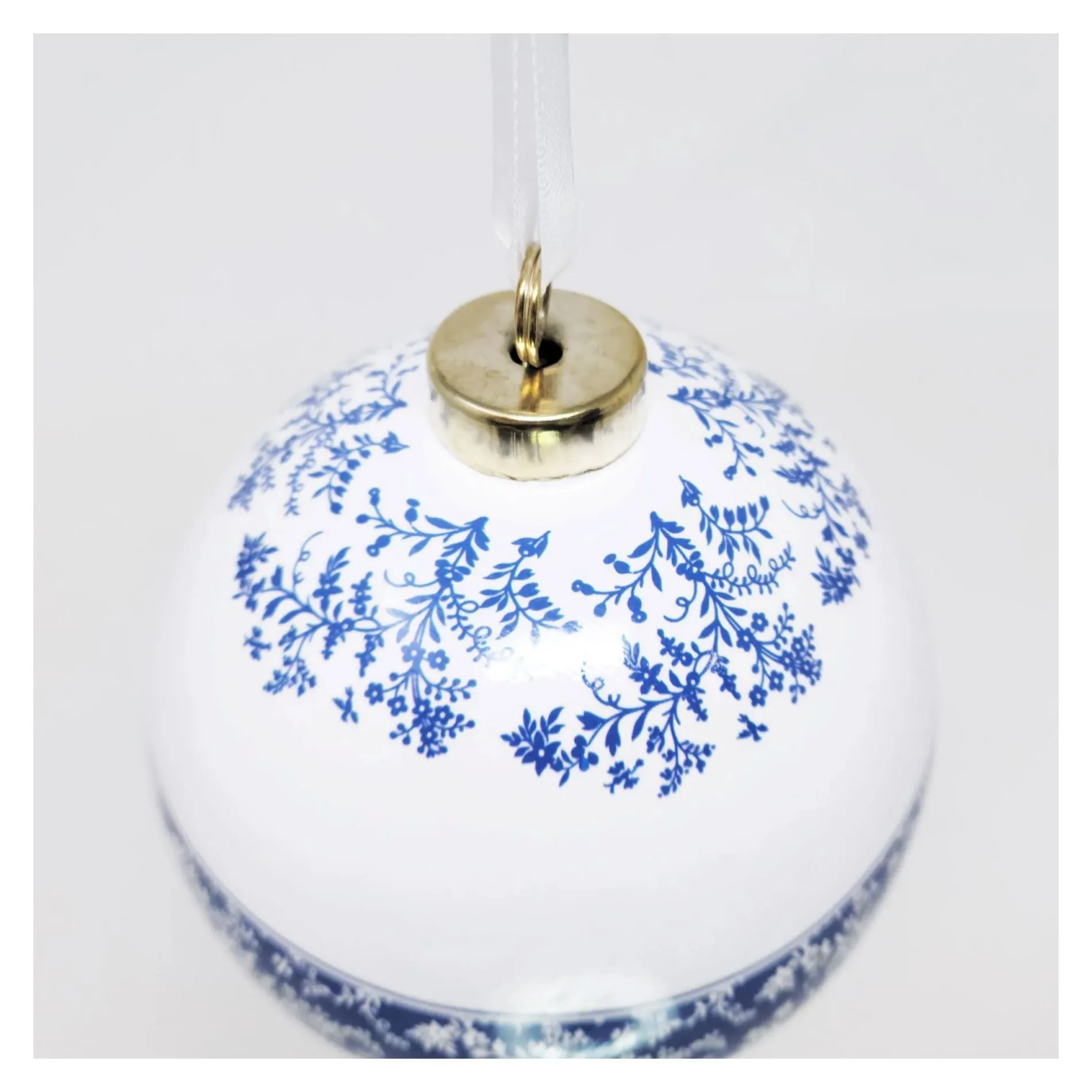 MV Ornament Collection - Porcelain Blue Room Ball