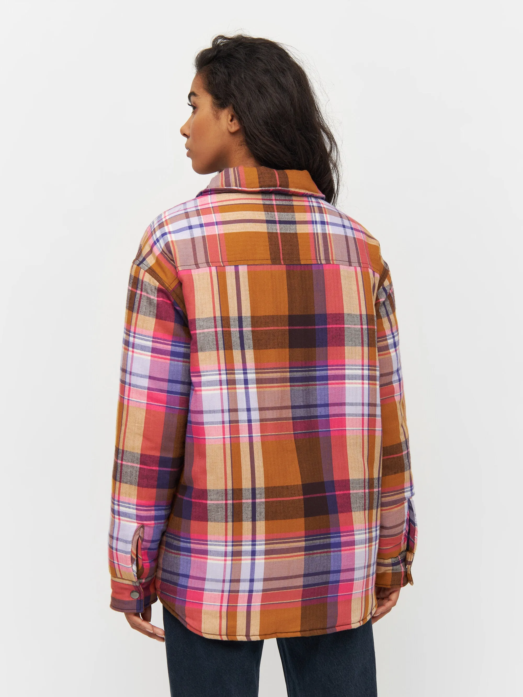 Oversize check overshirt - Multi check