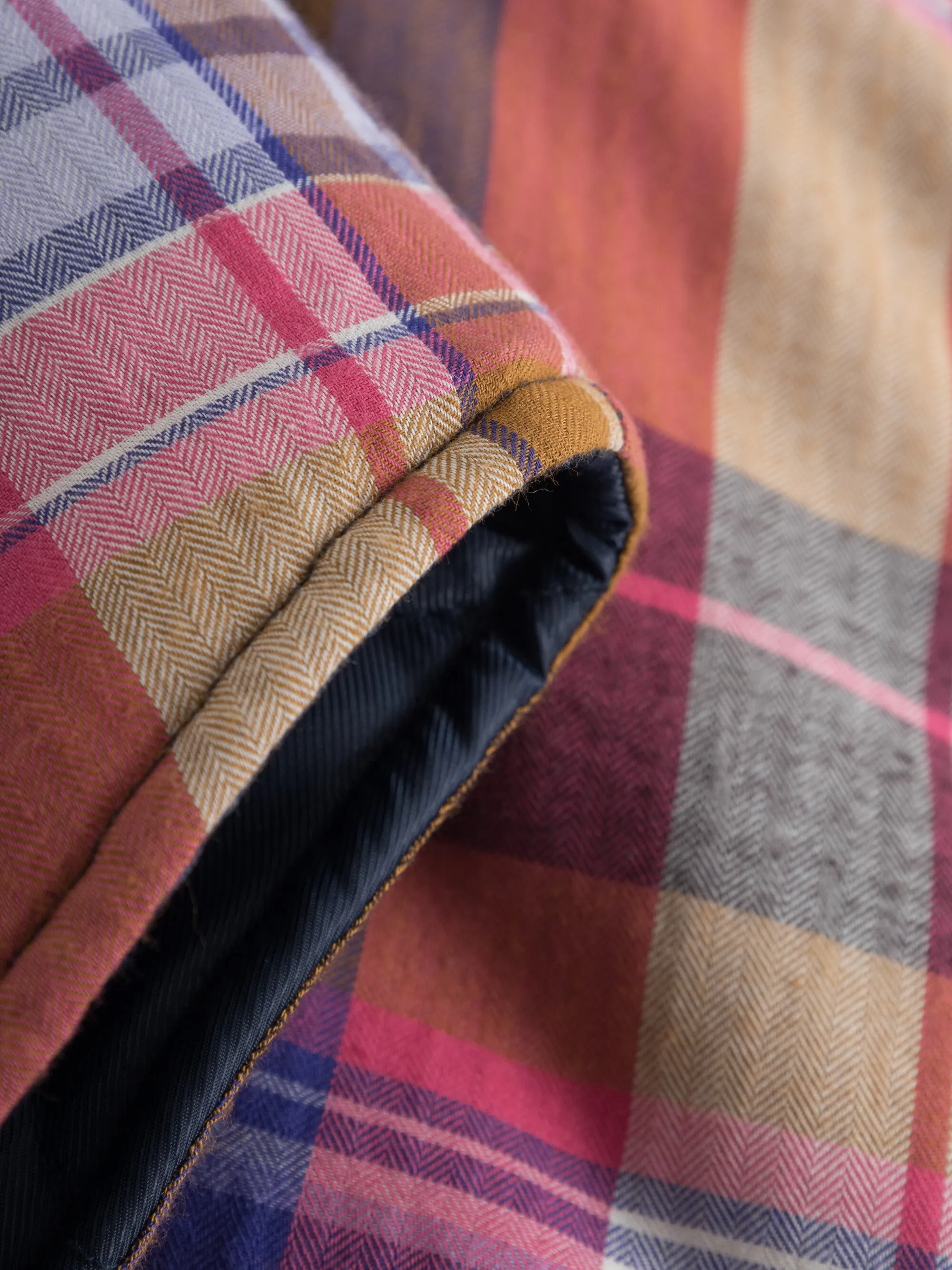 Oversize check overshirt - Multi check