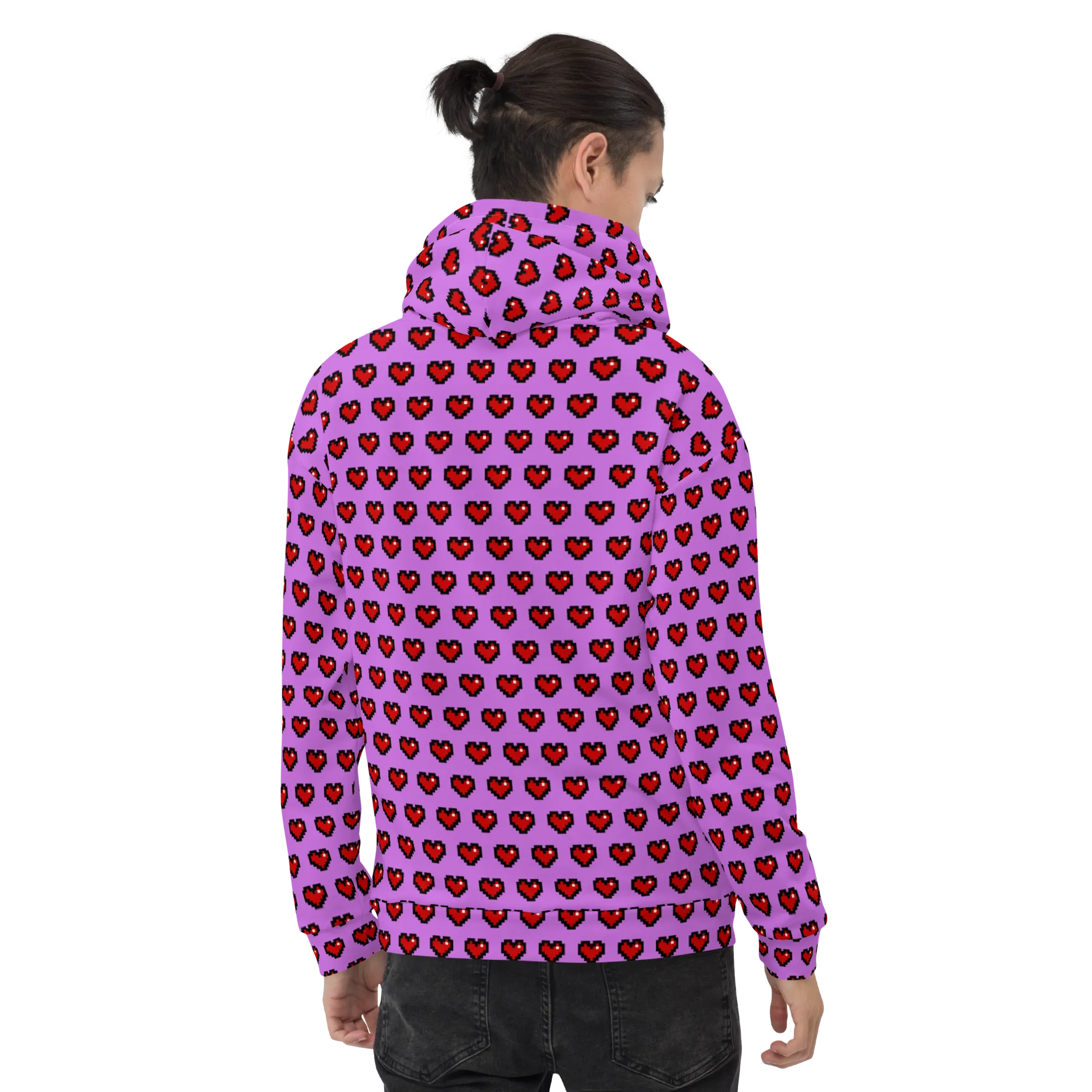 Pixel Hearts Hoodie (Adult XS-3XL)