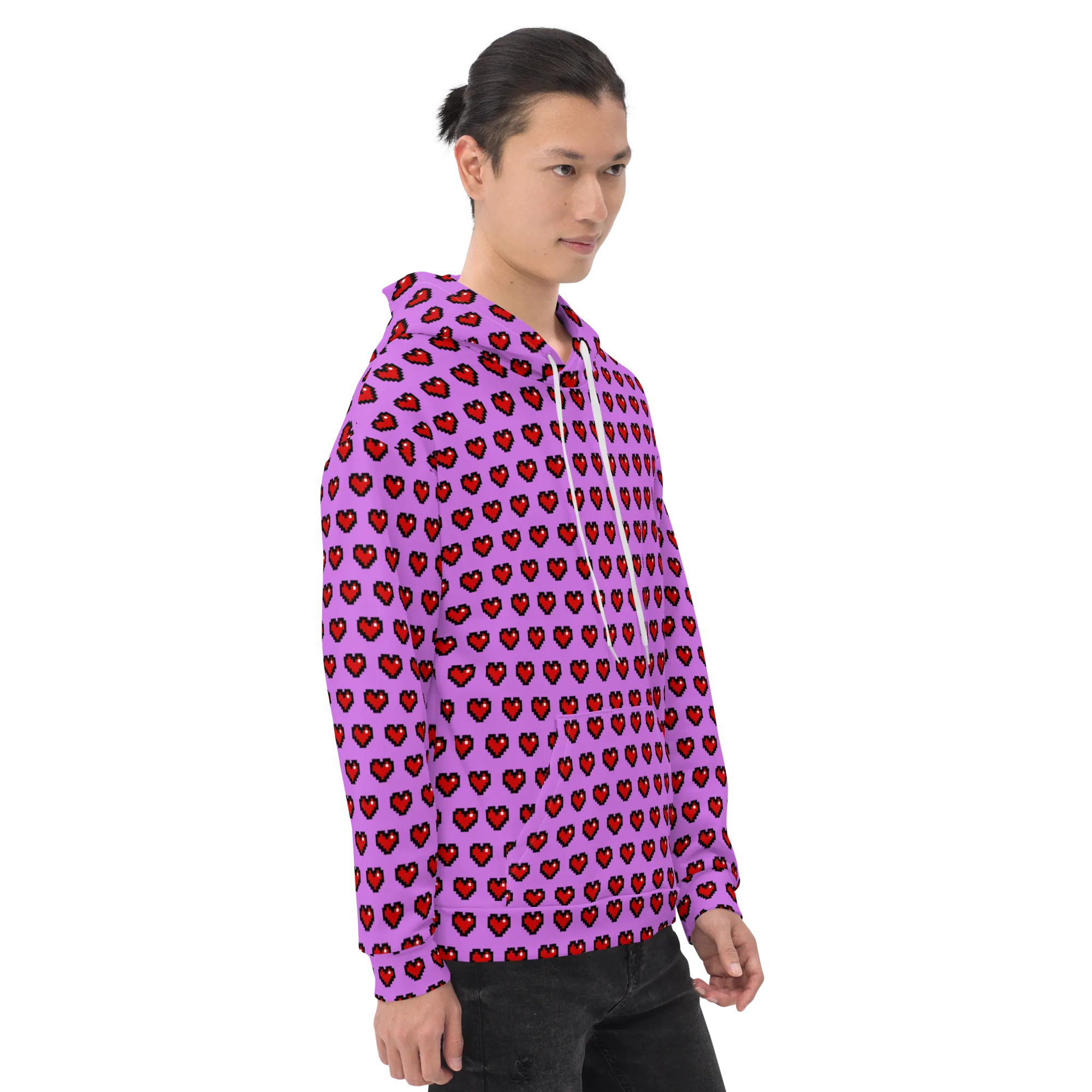 Pixel Hearts Hoodie (Adult XS-3XL)