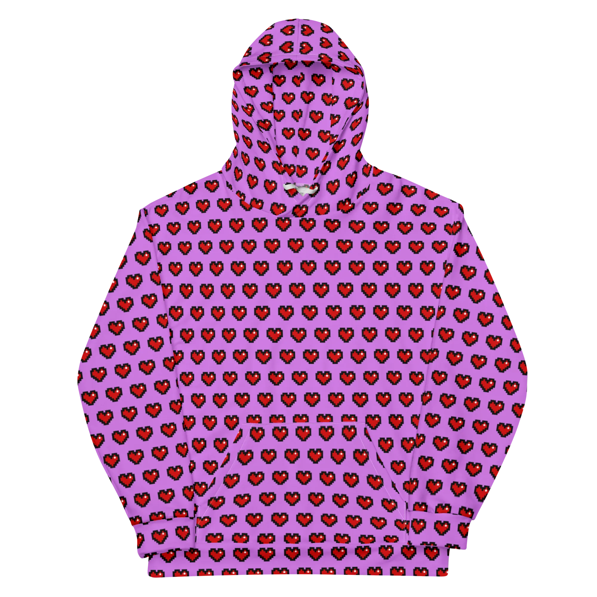 Pixel Hearts Hoodie (Adult XS-3XL)