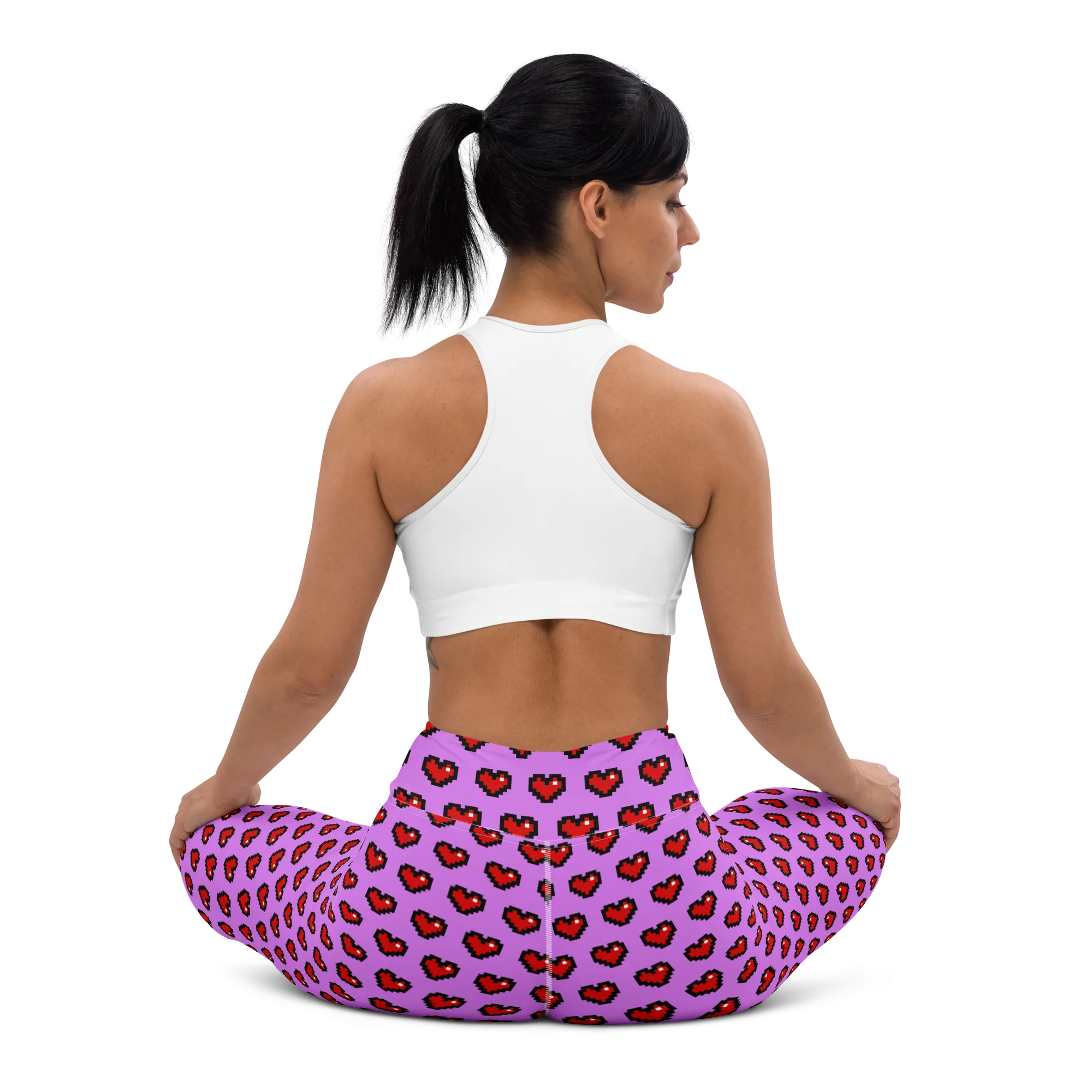 Pixel Hearts Leggings (Women's XS-XL)