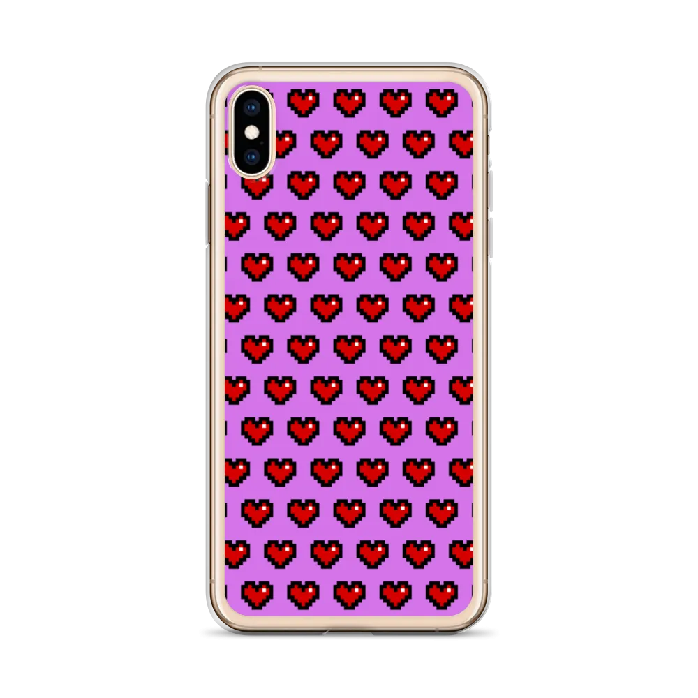 Pixel Hearts Phone Case (iPhone 7/7 Plus/8/8 Plus/X/XS/XS Max/XR/11/11 Pro/11 Pro Max/SE/12/12 Mini/12 Pro/12 Pro Max)