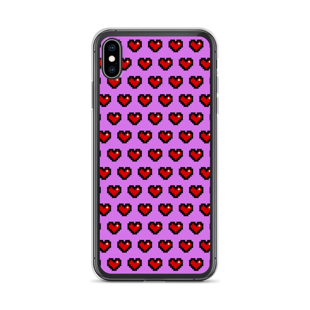 Pixel Hearts Phone Case (iPhone 7/7 Plus/8/8 Plus/X/XS/XS Max/XR/11/11 Pro/11 Pro Max/SE/12/12 Mini/12 Pro/12 Pro Max)