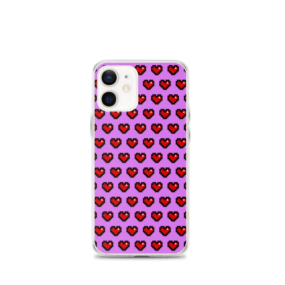 Pixel Hearts Phone Case (iPhone 7/7 Plus/8/8 Plus/X/XS/XS Max/XR/11/11 Pro/11 Pro Max/SE/12/12 Mini/12 Pro/12 Pro Max)